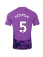 Fulham Joachim Andersen #5 Ausweichtrikot 2024-25 Kurzarm